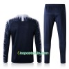 Frankrike Tränings Sweatshirtställ 2018 Blå